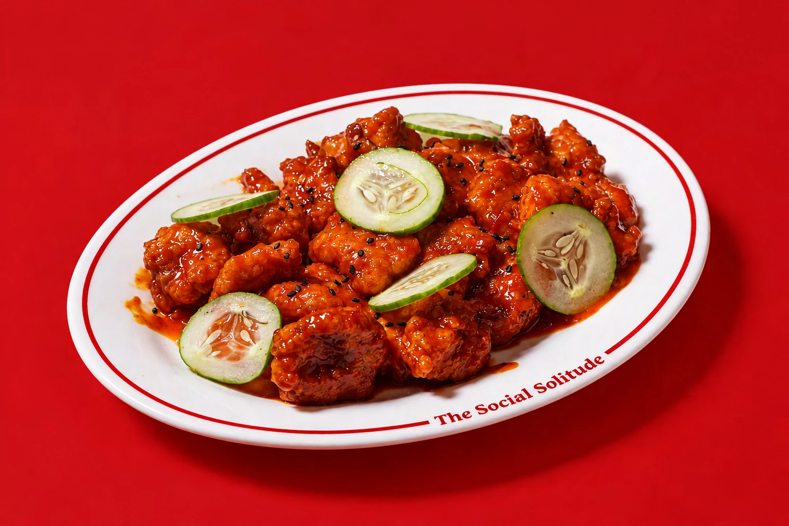 Honey Sriracha Fried Tofu