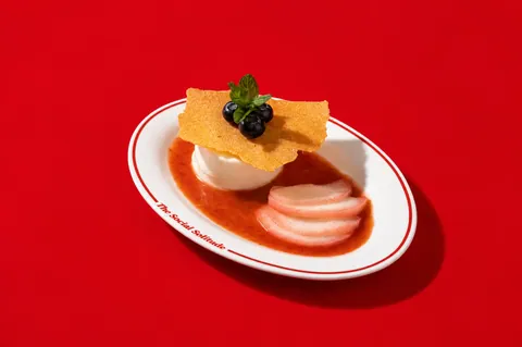 Poached Pears Pannacotta